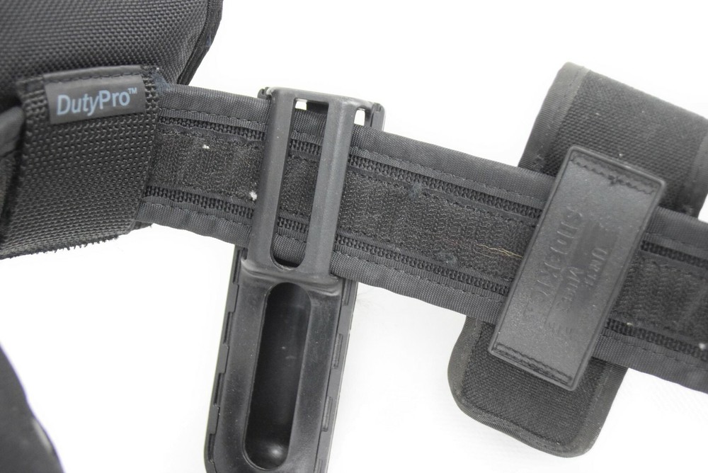 Duty Pro Black Hook and Loop Adjustable Universal Duty Belt