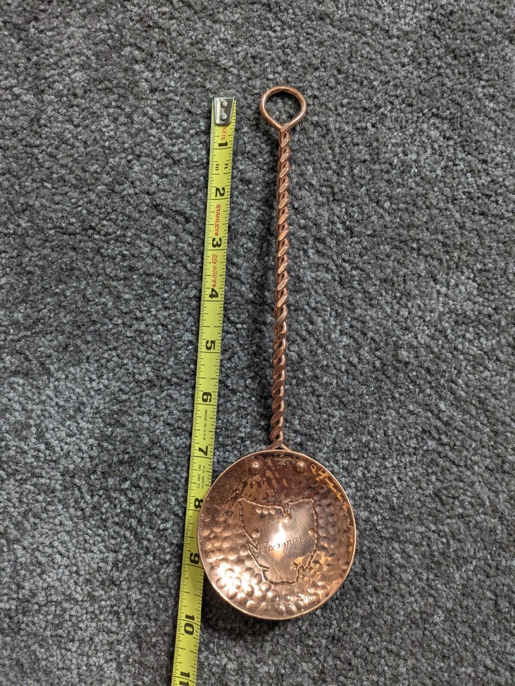 Weeda Tasmania Copper Kitchen Spoon 9-1/2" X 3"