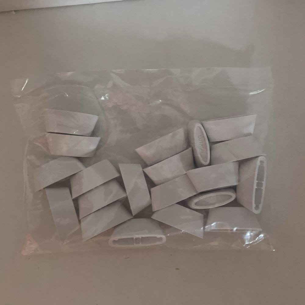 NEW qty.4 Lutron White Light Switch Knob Slider Slide Replacement