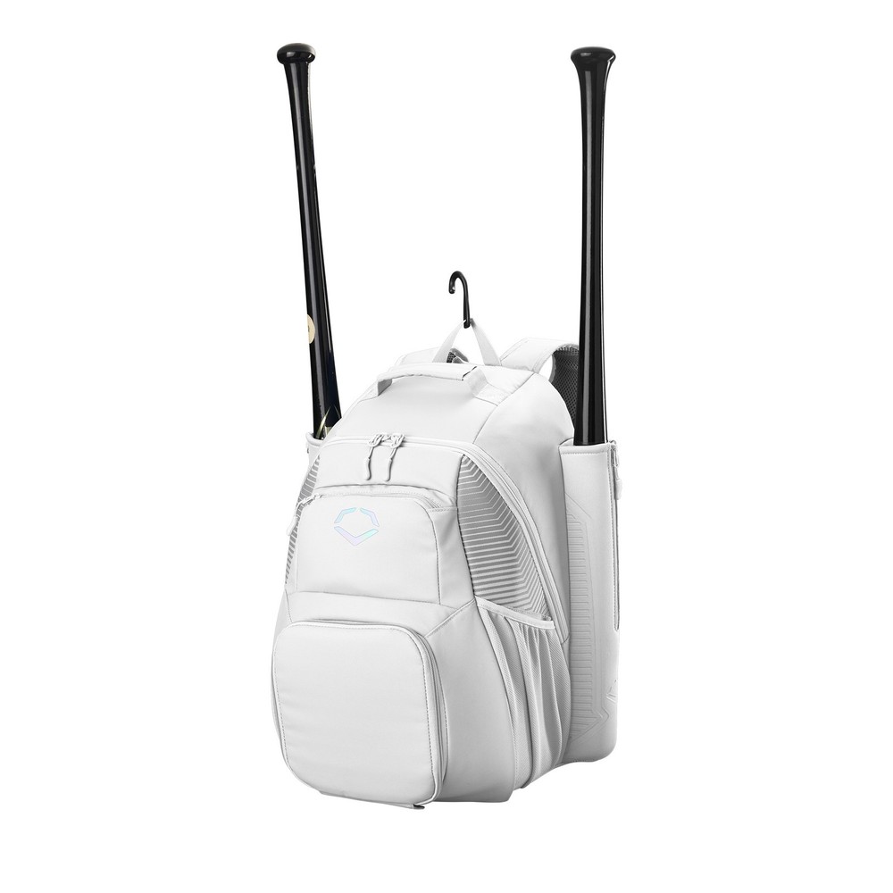 Evoshield Tone Set Baseball/Softball Backpack Bag - Team White