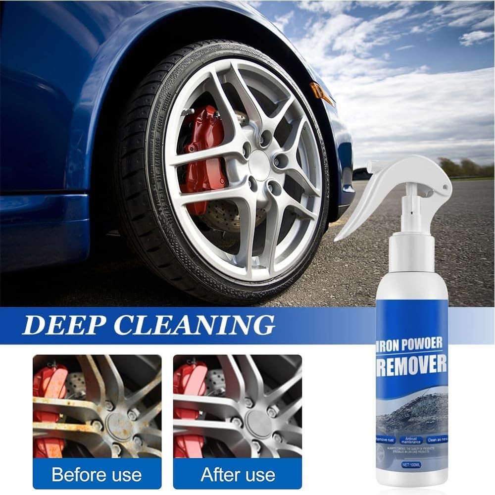 Rust Converter Spray, Rust Remover Sprayer Rust Remover Cleaning Spray Iro...