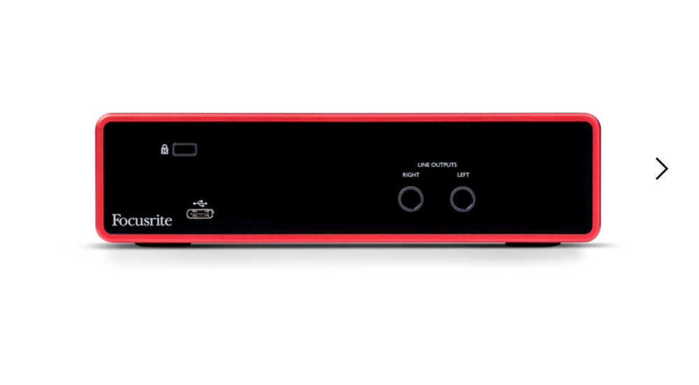 Focusrite Scarlett 2i2 3rd Gen USB Audio Interface