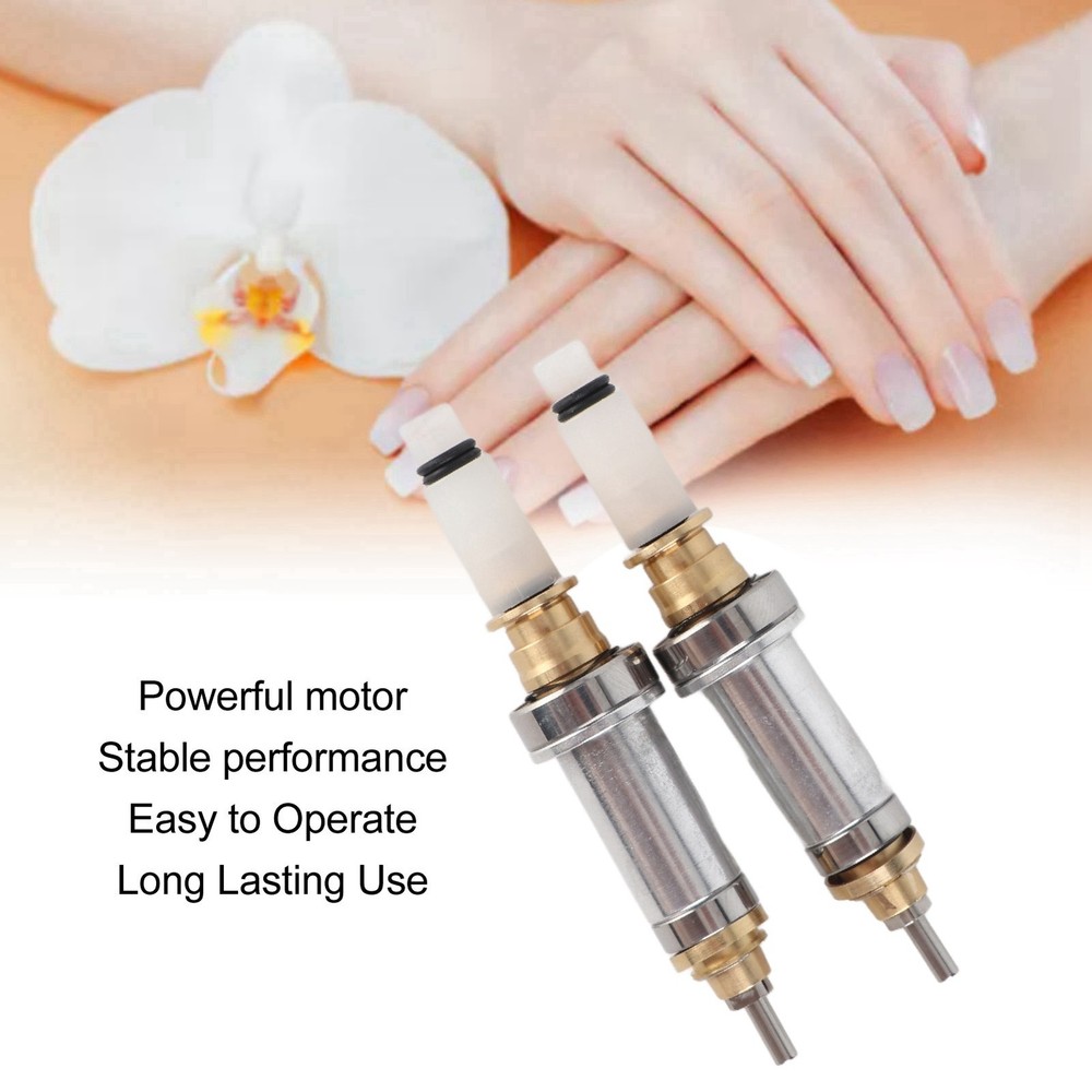 2pcs Nail Drill Spindle Complete Set Nail Polisher Handle Electronic Machine WT
