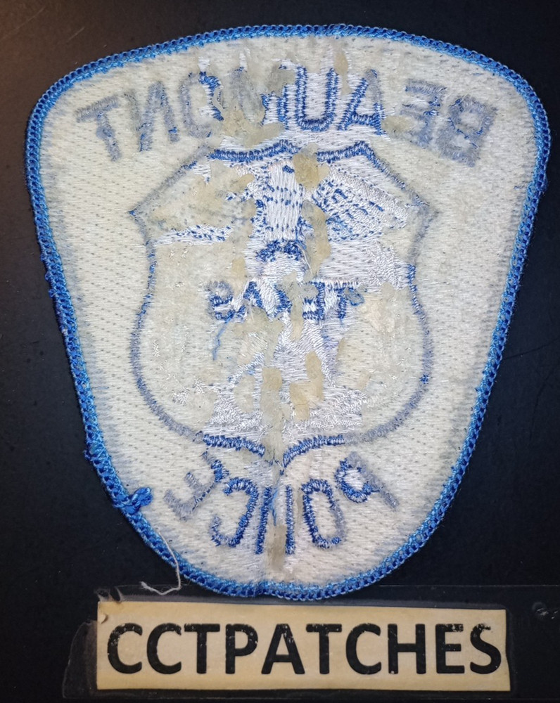 BEAUMONT, TEXAS POLICE SHOULDER PATCH TX