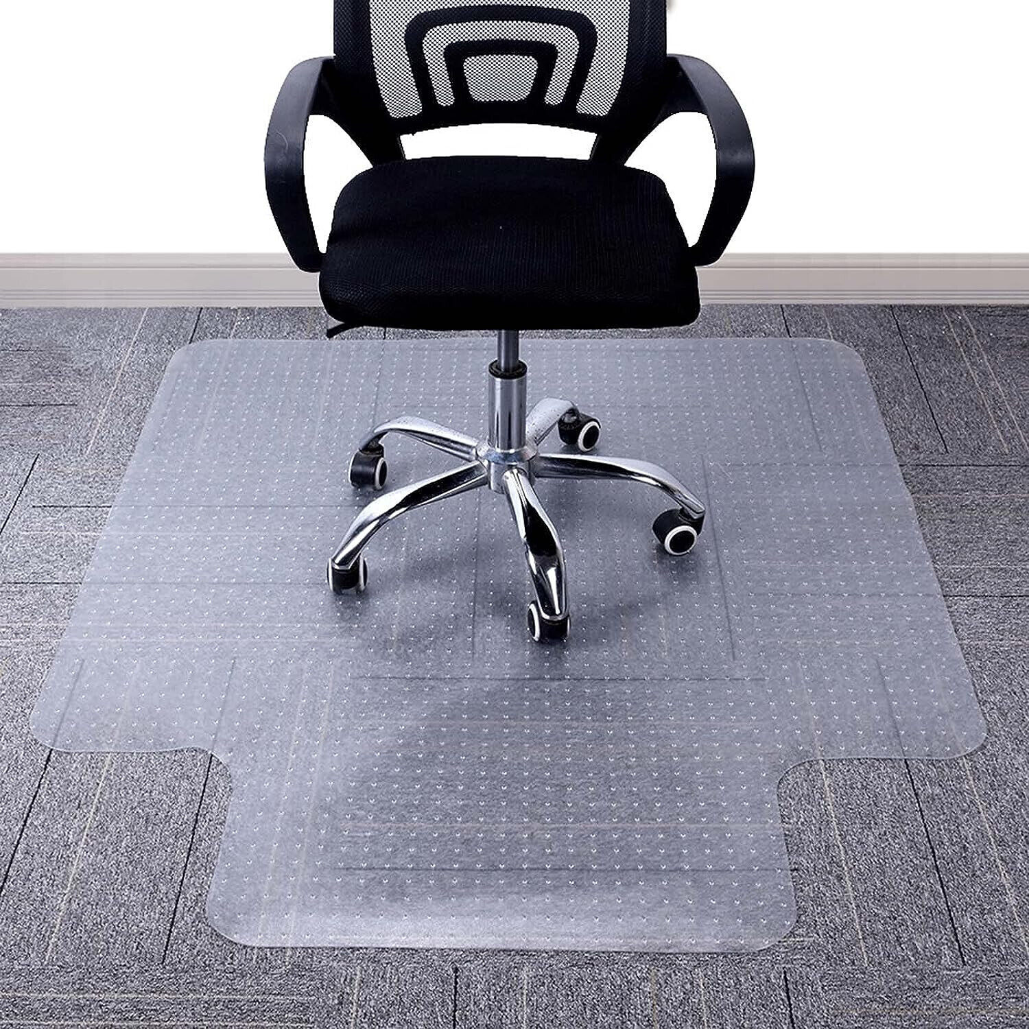 Office Chair Mat Computer Desk Chair Mat for Carpet Floor w/Extended Lip 36"x48”
