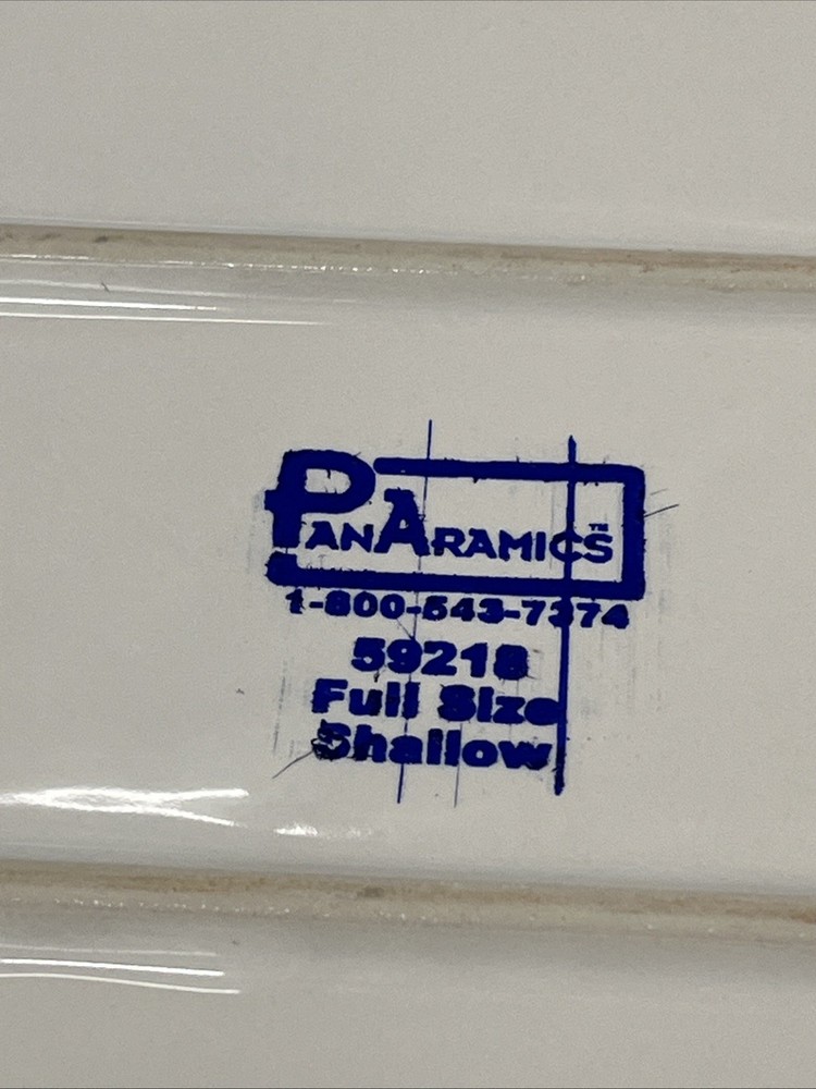 Full Size 21” x 13” x 1.5” Ceramic Rectangular Serving Tray - PanAramics