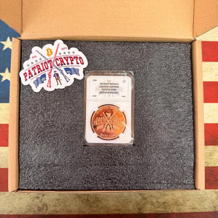 Patriot Crypto Bitcoin Miner Bundle - Nerdaxe + Copper Wallet
