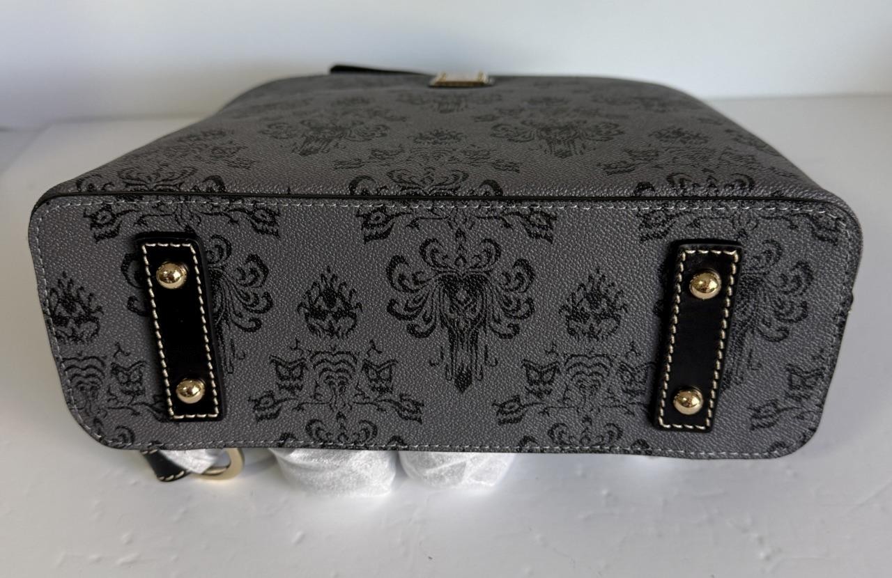 Disney Dooney & Bourke Haunted Mansion Wallpaper Backpack NWT