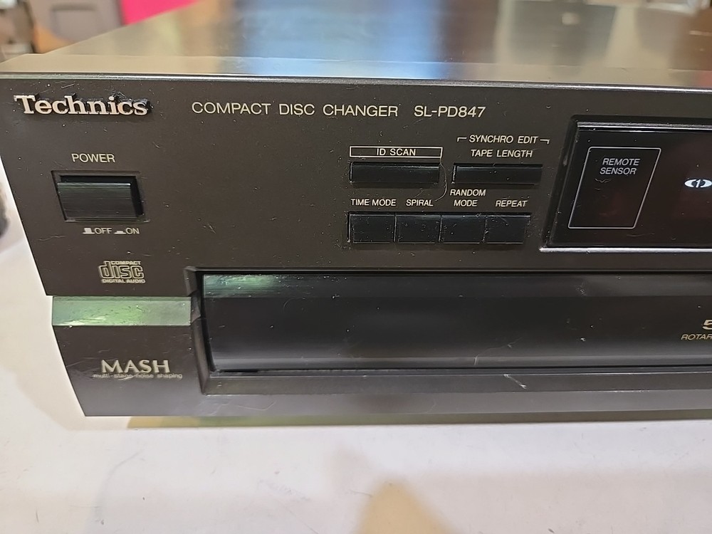 Technics SL-PD847 5 Disc Rotary CD Changer Player (H)