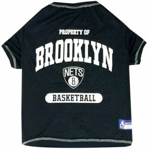 Brooklyn Nets Pet T-Shirt- SMALL