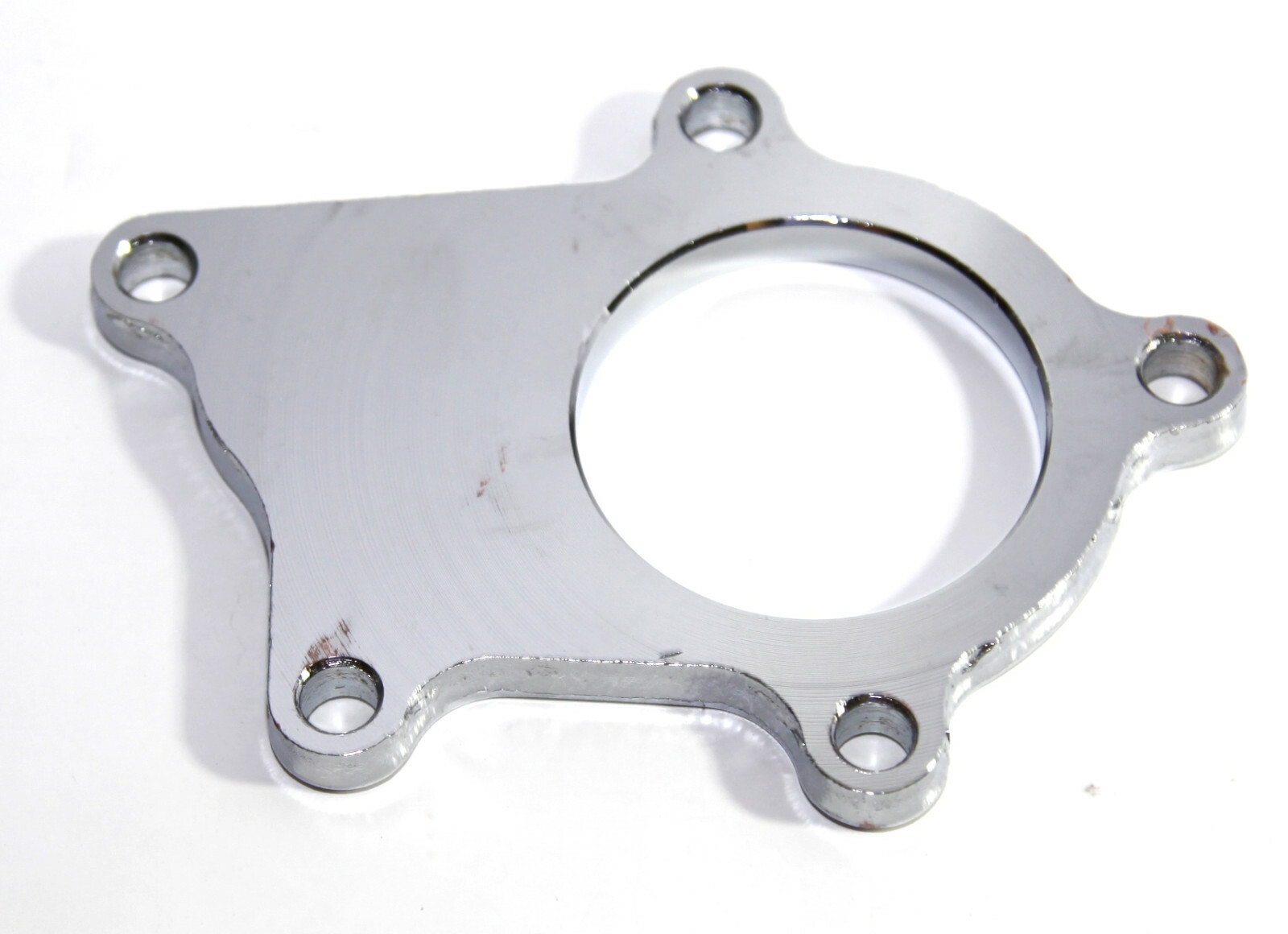 SS Flange for T3 T3/T4 T04E 5 Bolt Hybrid Turbo Pipe Exhaust Weldable