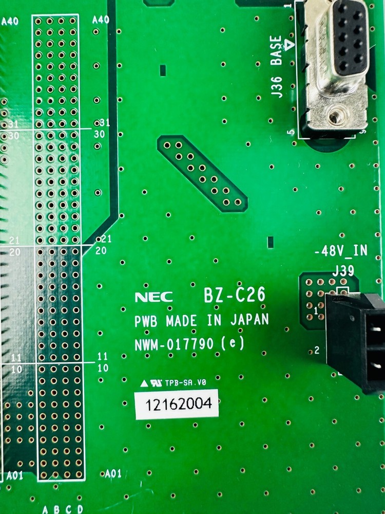 NEC BZ-C26 Backplane