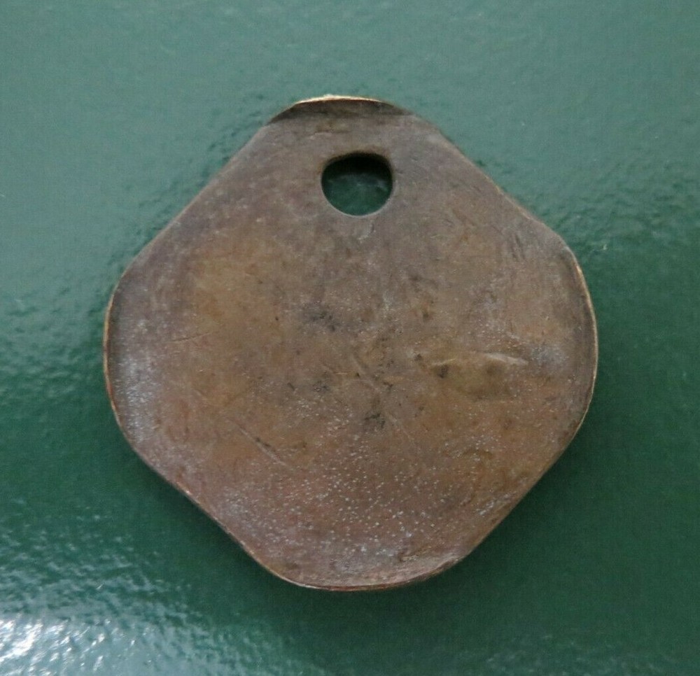 KELLINGLEY Colliery Pit Check Tally - marked KELL 3513
