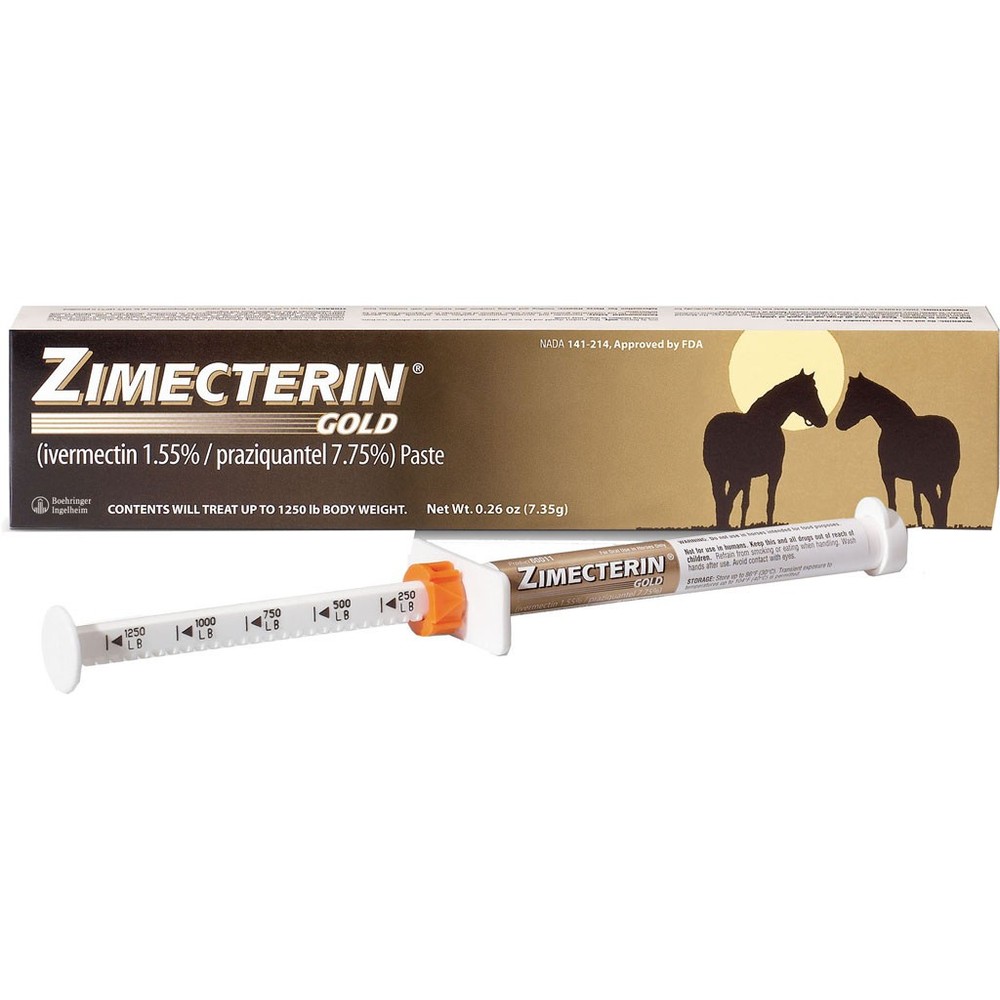 ZIMECTERIN GOLD EQUINE DEWORMER