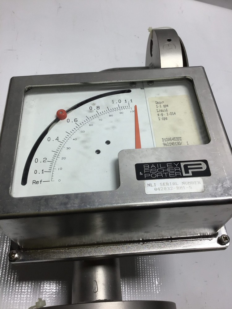 Fischer Porter D10A5453DZ Flowmeter Rotometer