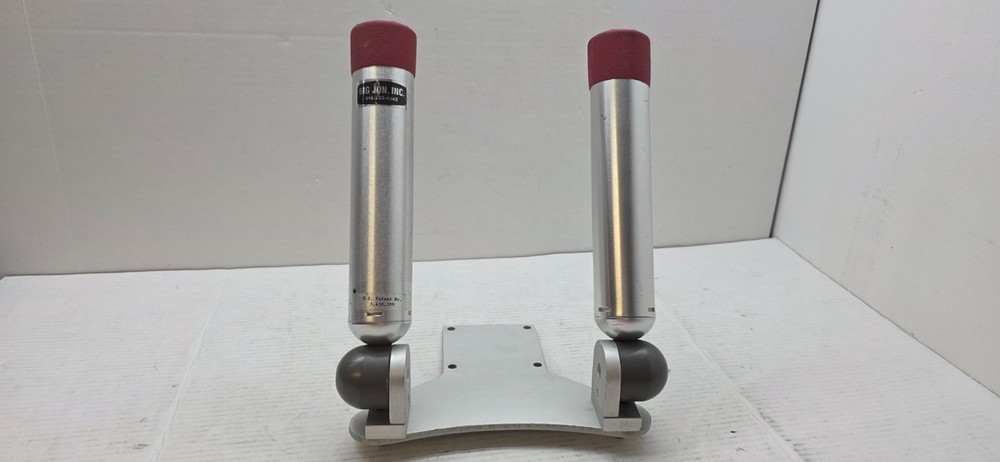 BIG JON DOWNRIGGER DOUBLE ROD HOLDER MULTI SET ADJUSTABLE BUTTERFLY PLATE BASE