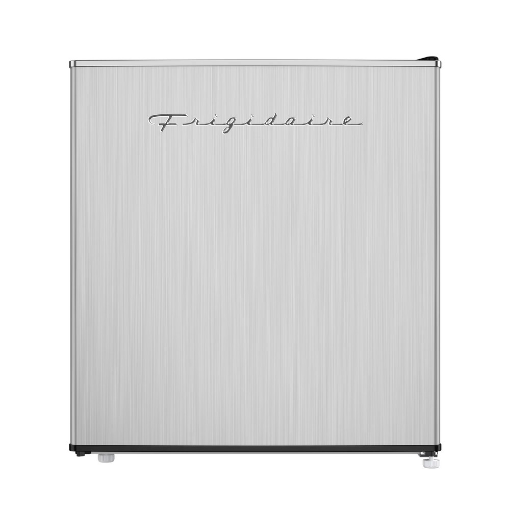 Frigidaire 1.6 Cu Ft Retro Compact Refrigerator, Platinum Mini Fridge*-