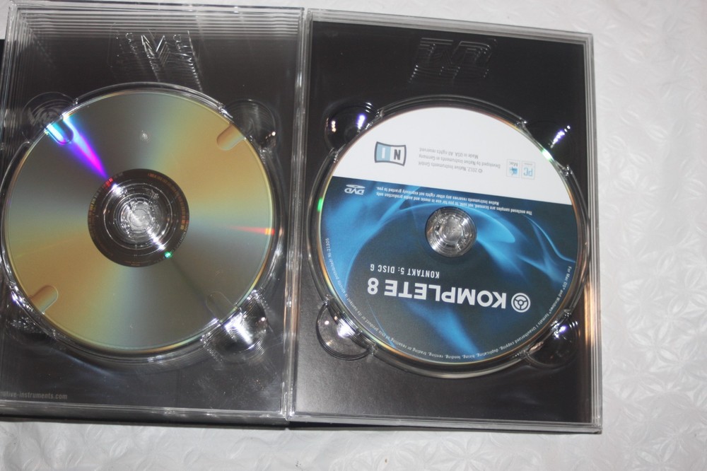 The Komplete 8 Instruments & Effects Collection Discs (Educational Version)