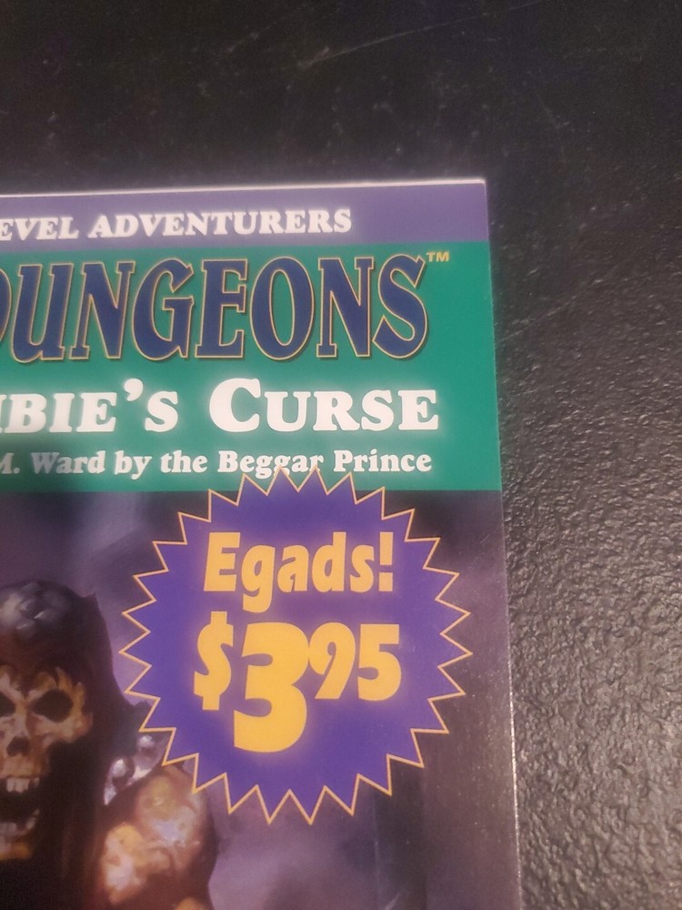 Dungeons & Dragons, DnD: Pulp Dungeons - The Zombie's Curse (d20 System)