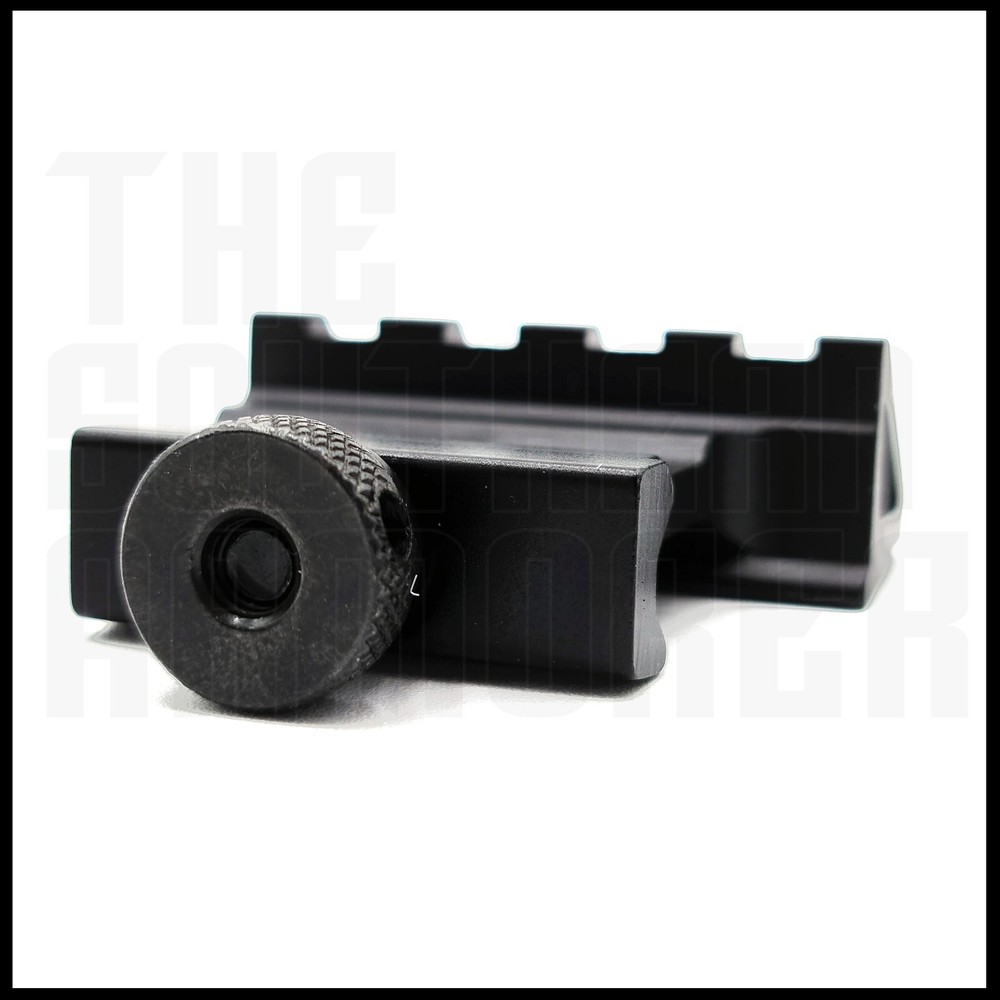 2 PC 45 Degree Offset Picatinny /Weaver Rail Mount Offset Side Rail for Laser