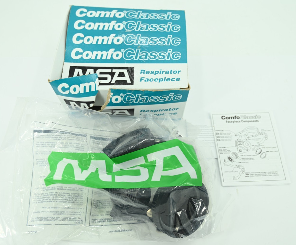 MSA 808053 Comfo Classic Respirator - Hycar - Medium