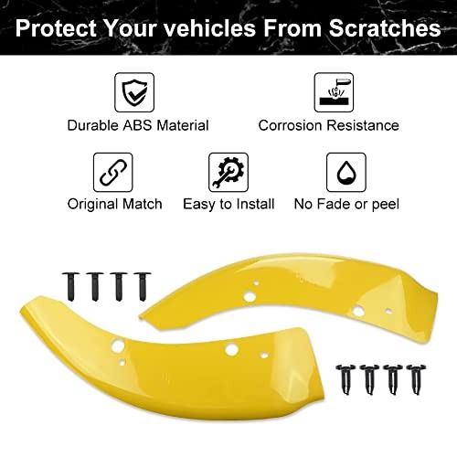 Front Bumper Lip Splitter Protector Compatible with Dodge Charger SRT