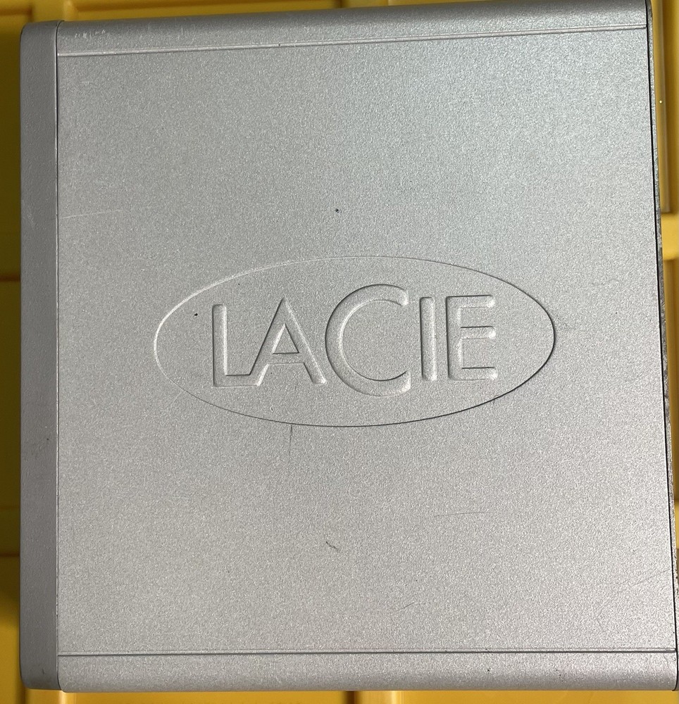 LaCie Silver External Hard Drive