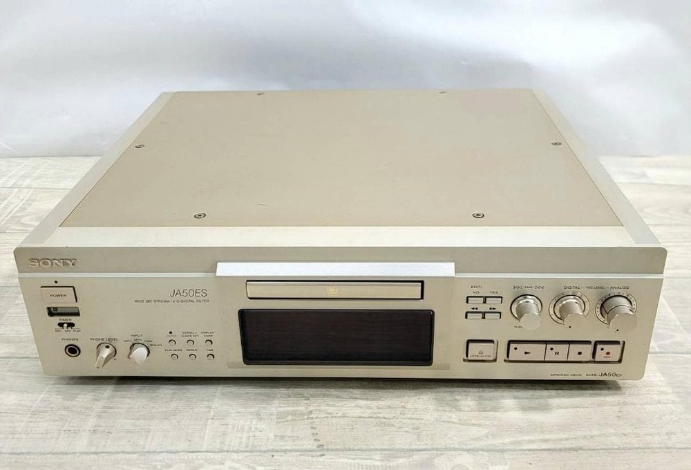 Sony MDS-JA50ES MD Deck Vintage Digital Working