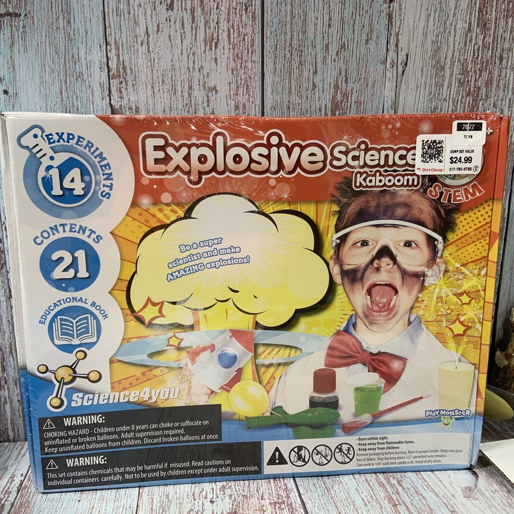 PlayMonster Science4you - Kaboom-Explosive.NIB