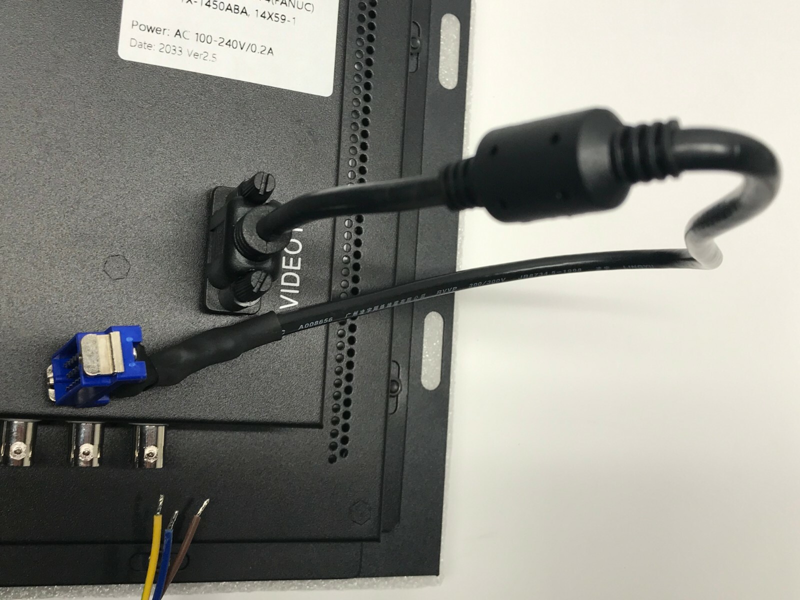 PLUG AND PLAY DIRECT LCD MONITOR FOR FANUC A61L-0001-0074 TX-1450ABA TX-1404