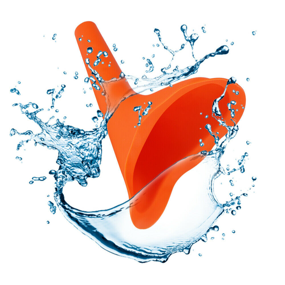 3xReusable Silicone Portable Urinal Women Female Travel Camping Stand Pee Device