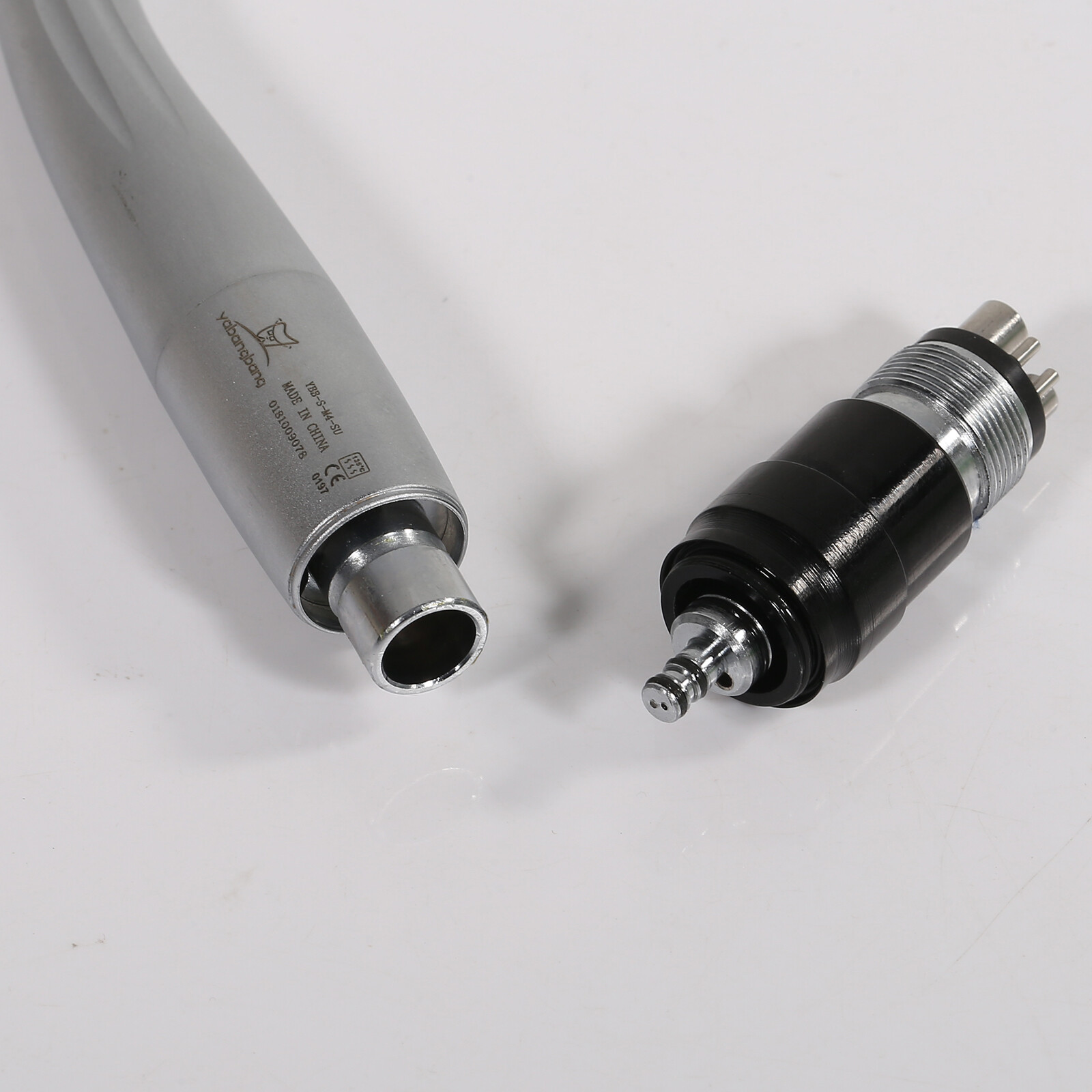 Yabangbang Dental High Speed Turbine Handpiece with 4 Hole Quick Coupler fit NSK