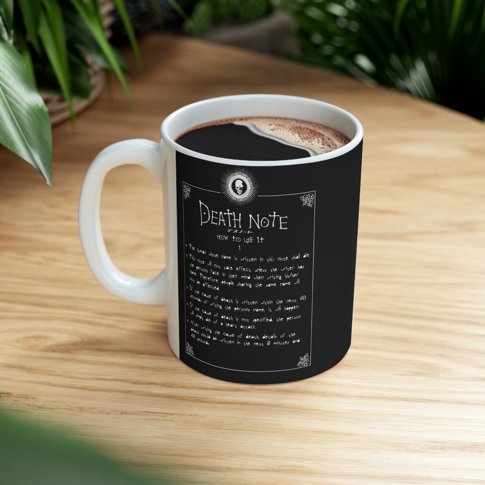 Death Note Mug, 11oz