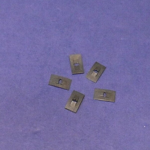 1/16" Stud Size Flat Speed Nuts 7/32" x 3/8" (100) Emblems Scripts Universal