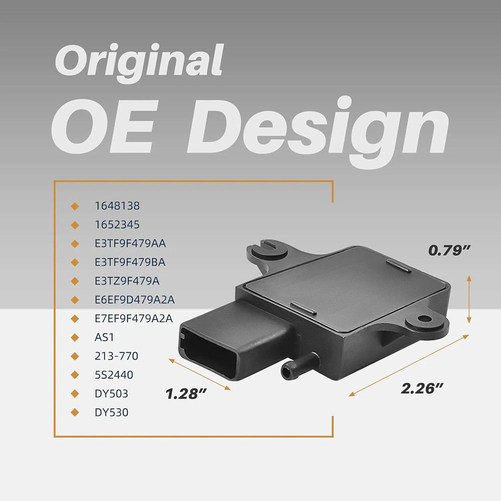 OTUAYAUTO MAP Manifold Absolute Pressure Sensor - Replacement for 1990-1995 Ford