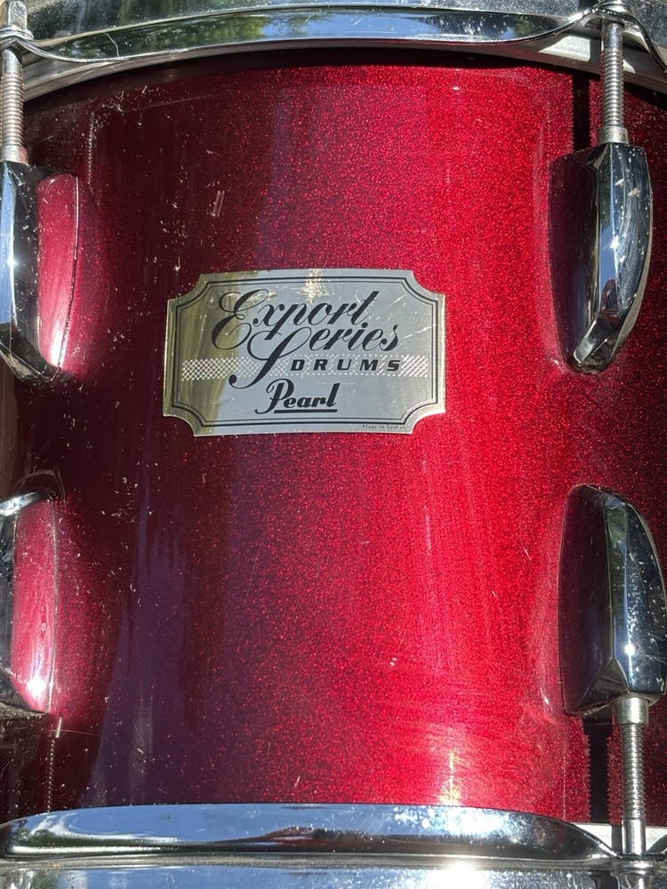 Pearl Export Wine Red 10 Rack Drum