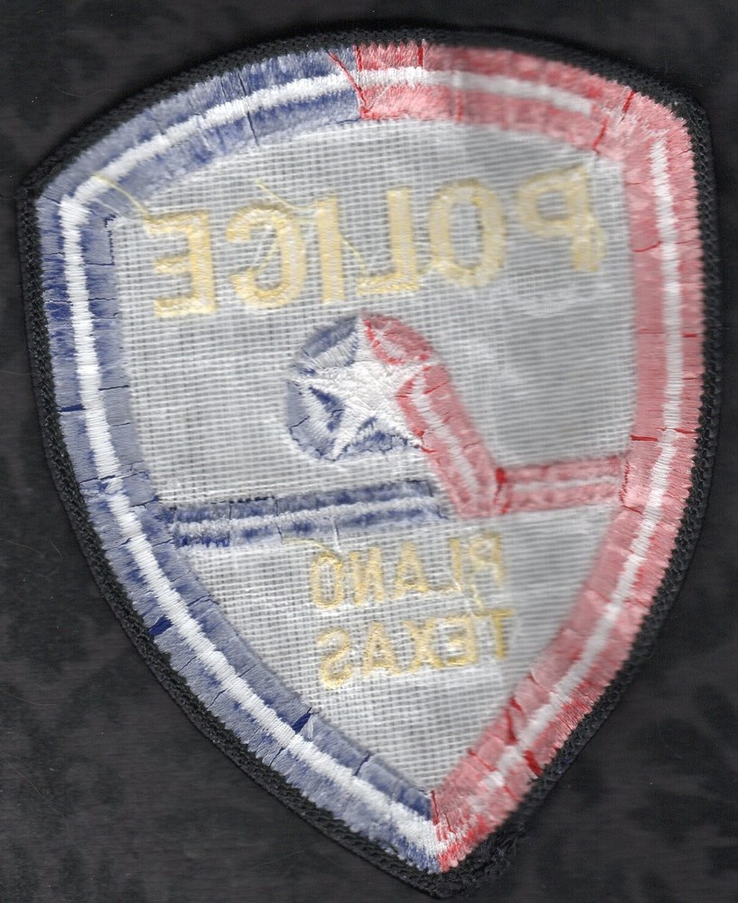 Plano Texas Police Patch
