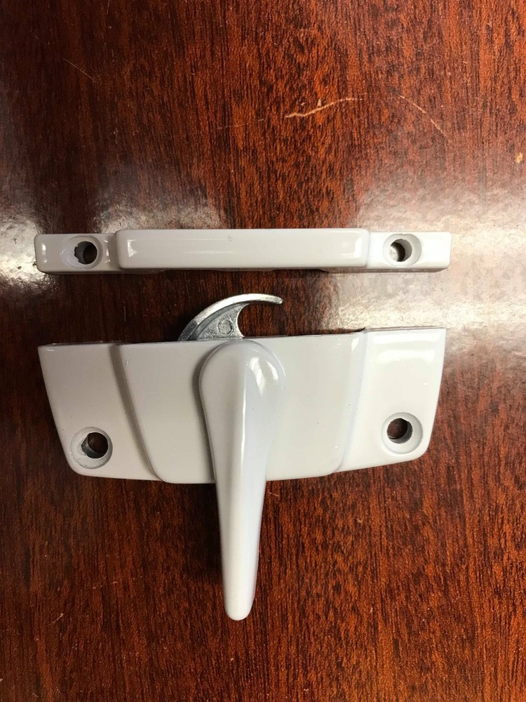 ALUMINUM WINDOW LOCKS (WHITE)