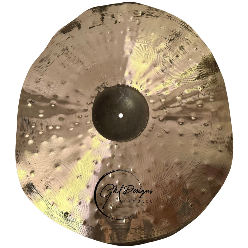22" GM Designs Onyx Obscure Cymbal - Deep & Thunderous!