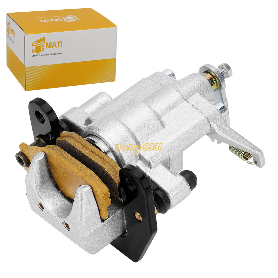 Rear Brake Caliper w/Pads for Yamaha Rhino 450 YXR450 660 YXR660 4x4 2004-2009