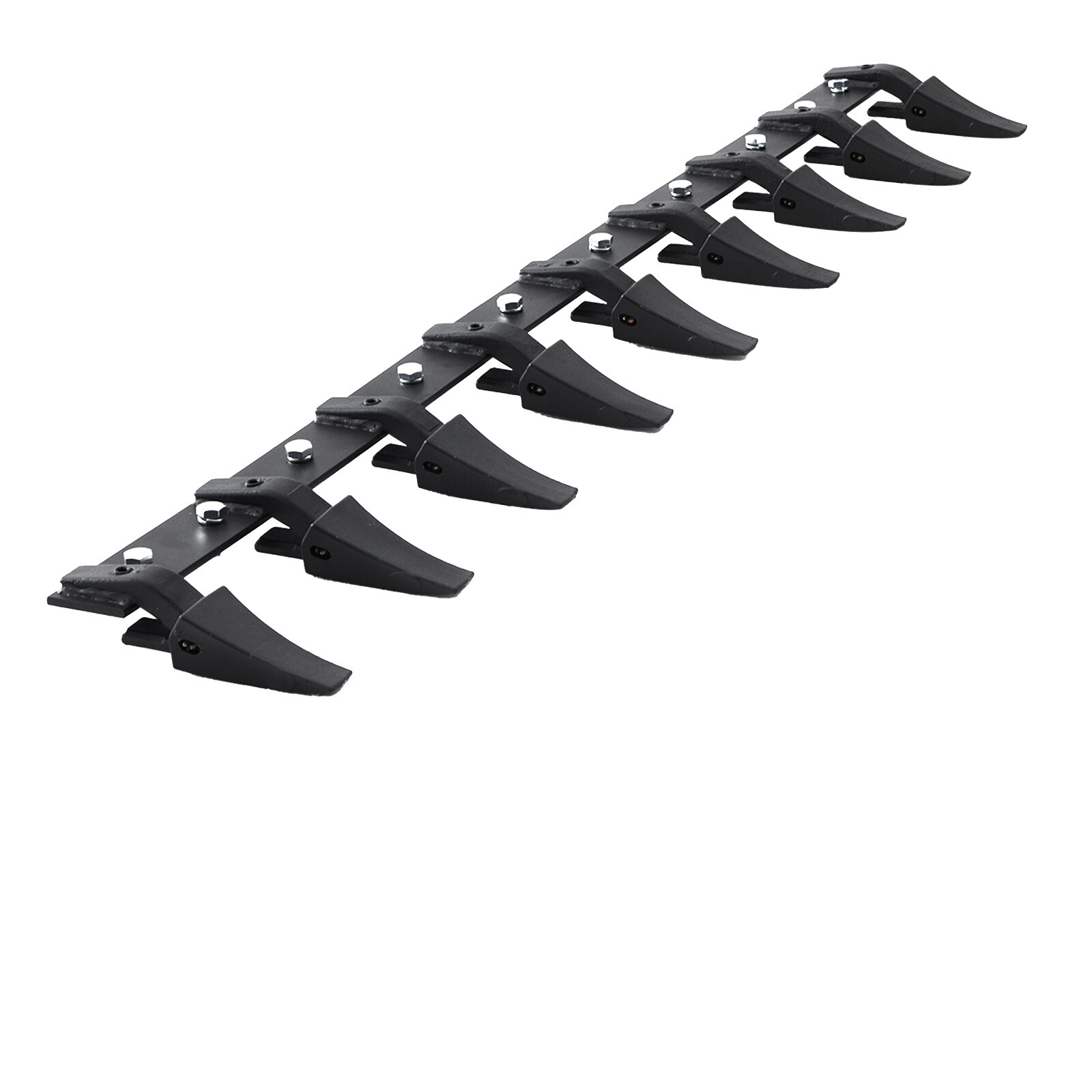 VEVOR Bucket Tooth Bar 72'' Tractor Bucket 9 Teeth Bar 4560 lbs Load-Bearing