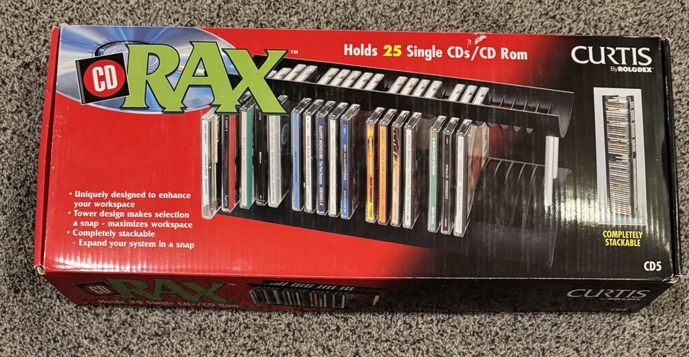 Curtis CD Rax CD Storage Rack