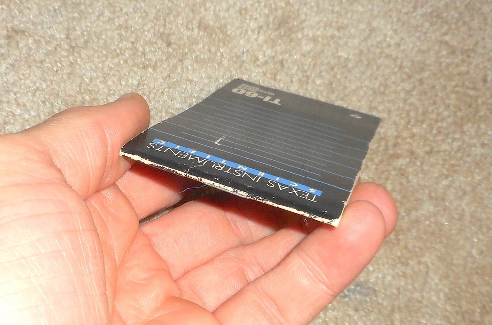 VINTAGE TEXAS INSTRUMENTS TI TI-60 QUICK REFERENCE GUIDE CALCULATOR BOOKLET