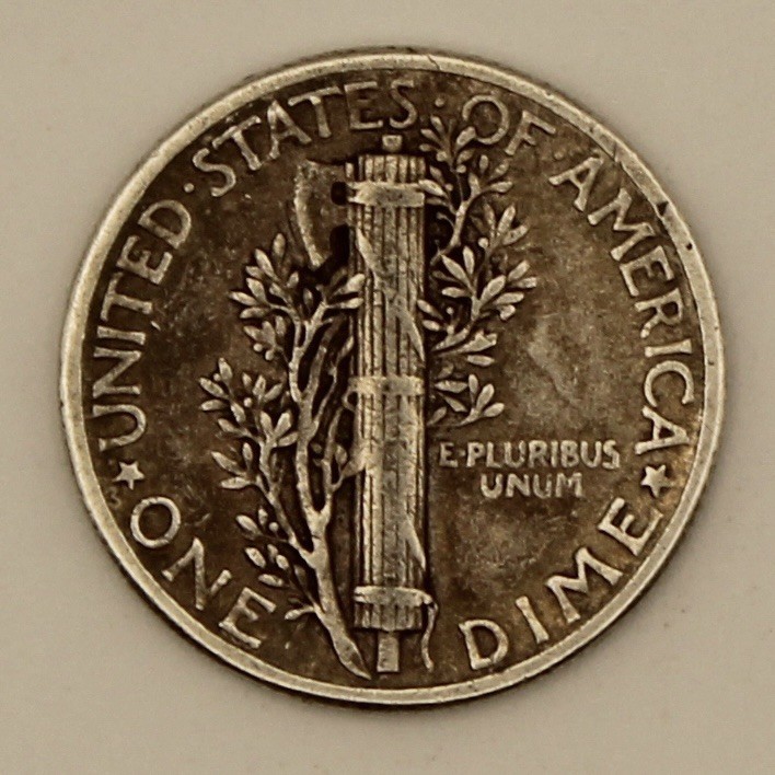 1944 Mercury Dime