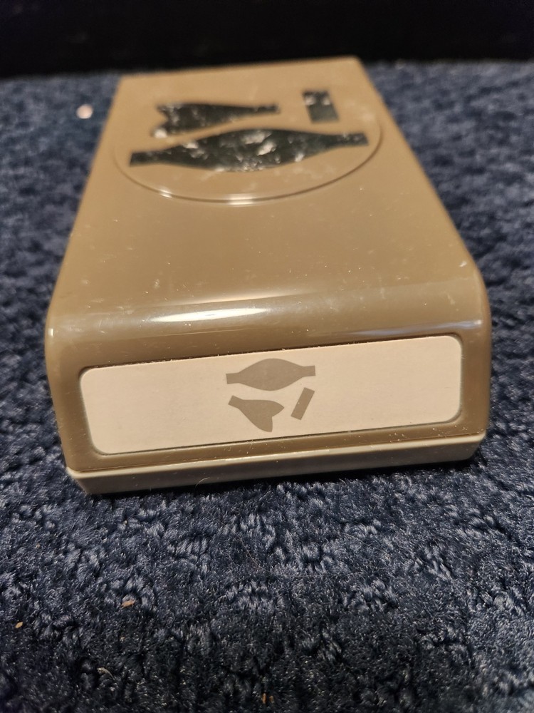 BOW BUILDER Stampin' Up! paper punch flat locking RETIRED