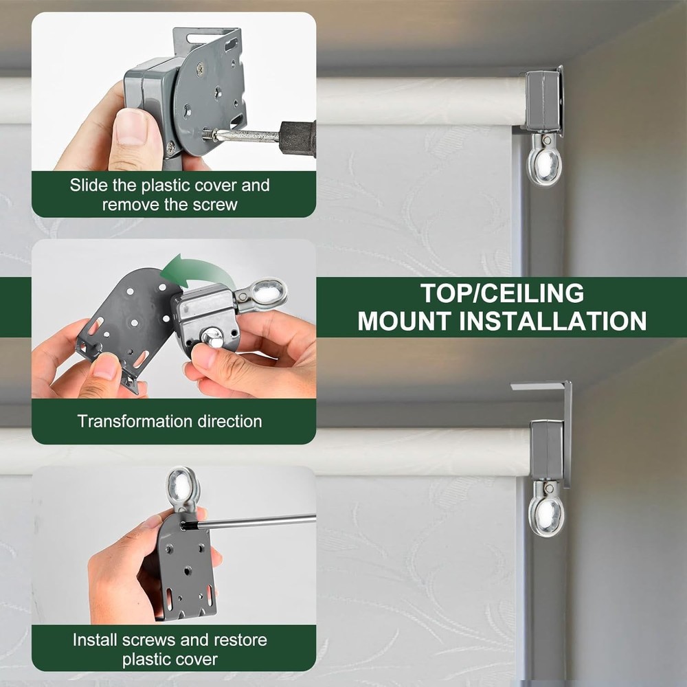 Lihopefe Sunshade Replacement Bracket, Compatible with Coolaroo External Roll...