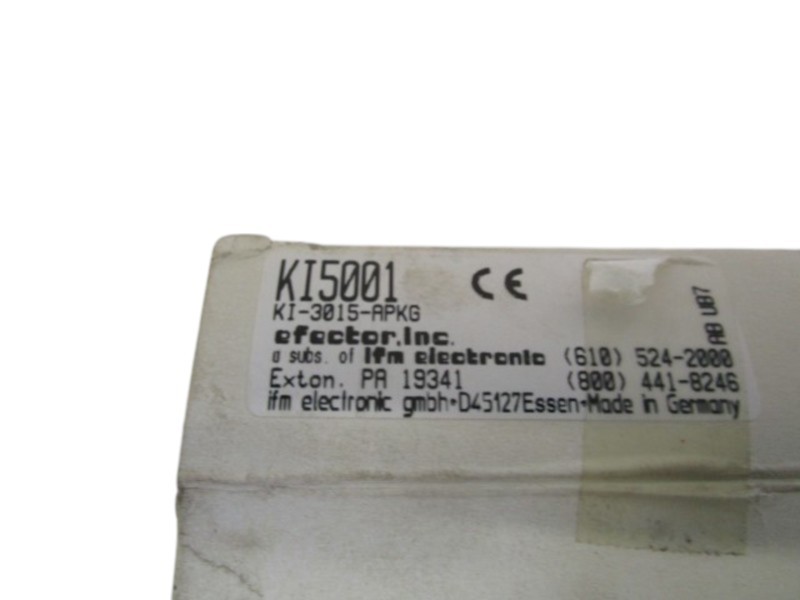 IFM EFECTOR KI5001 CAPACITIVE SENSOR NSMP
