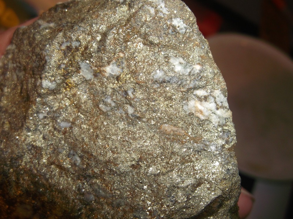 Gold, silver, copper, 406 grams samples ,ore high grade .