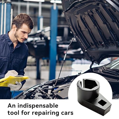 3/8-Inch Drive by 7/8-Inch Offset Oxygen Sensor Socket,Universal Low Black
