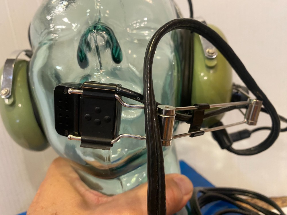 David Clark 10BB/F Aviation Headset Used